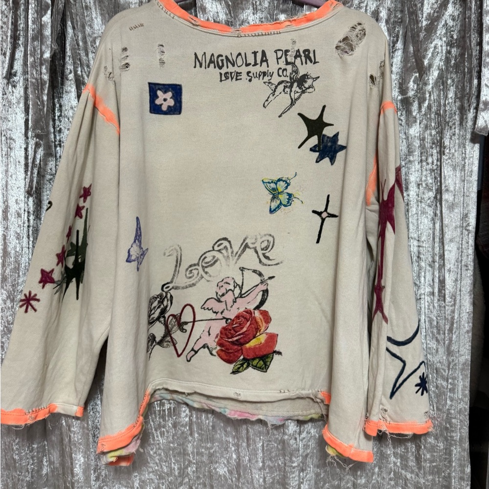 Magnolia Pearl Painting Clouds Hermosa Sweatshirt - Picture 10 of 13